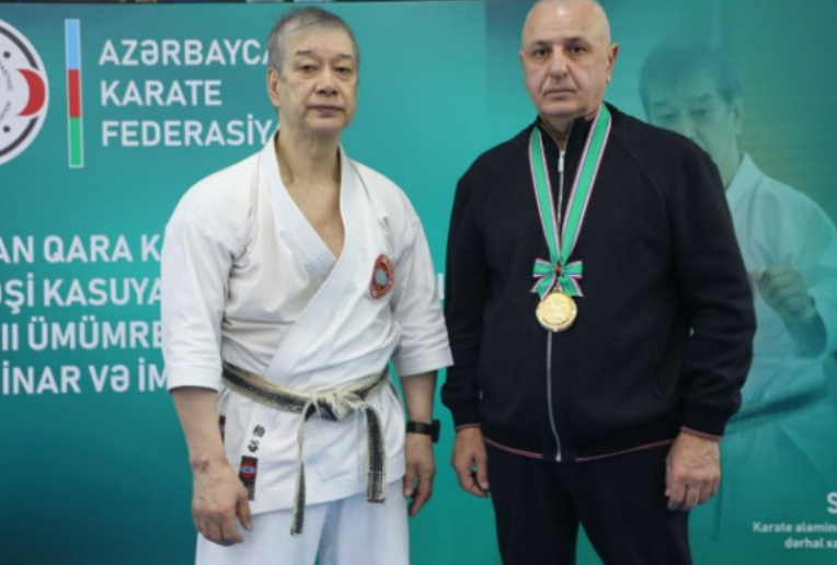 Ülvi Quliyev xüsusi medalla təltif olundu - FOTOLAR