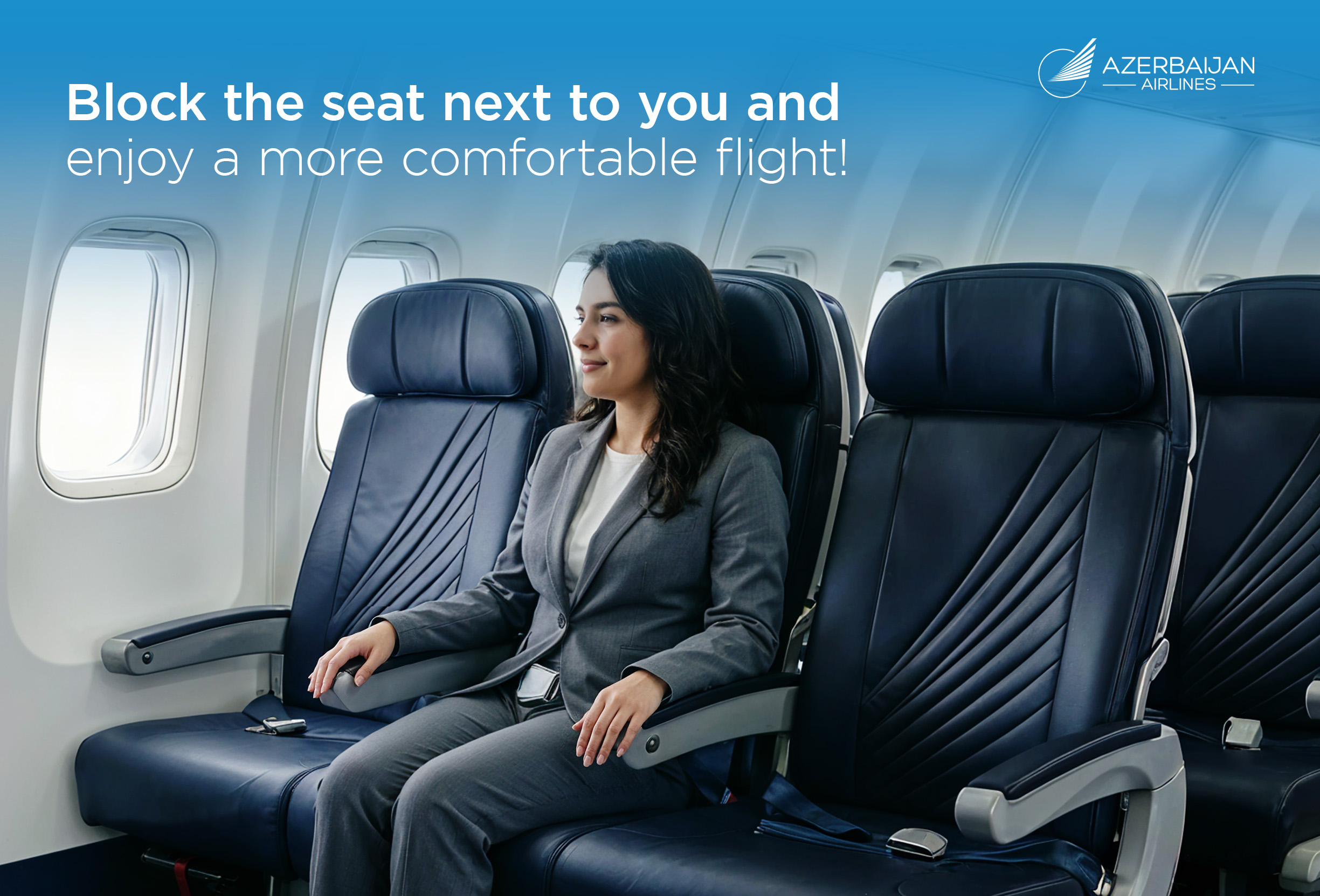 AZAL səyahət rahatlığını artırır: sərnişinlər artıq yan oturacağı əvvəlcədən bloklaya bilərlər