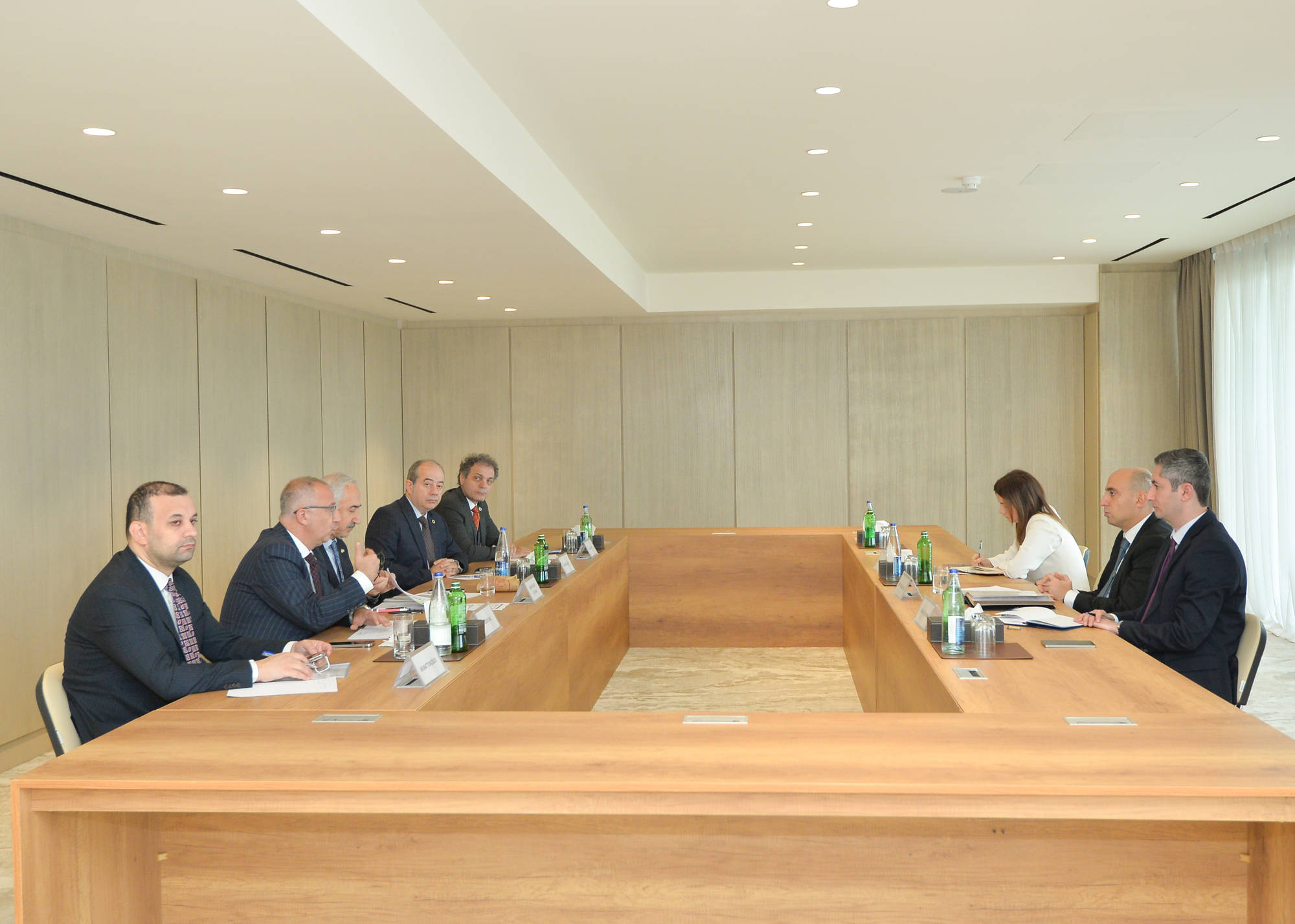 Emin Əmrullayev Türkiyənin bir neçə ali təhsil müəssisəsinin rəhbəri ilə görüşdü