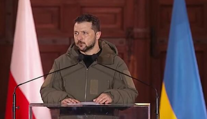 Zelenski: Ukrayna müstəqil olmasa, Moskva mütləq Polşaya doğru gələcək