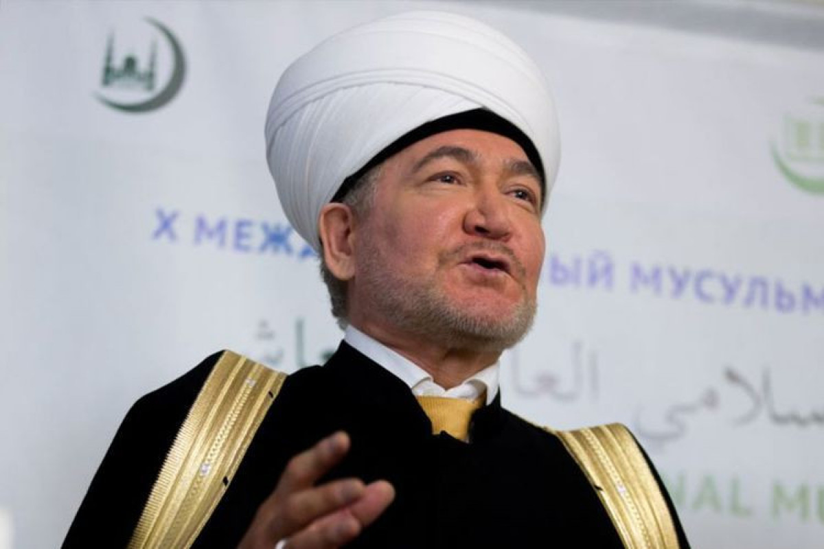 Rusiya Müsəlmanları Ruhani İdarəsinin sədri Azərbaycan liderini təbrik etdi