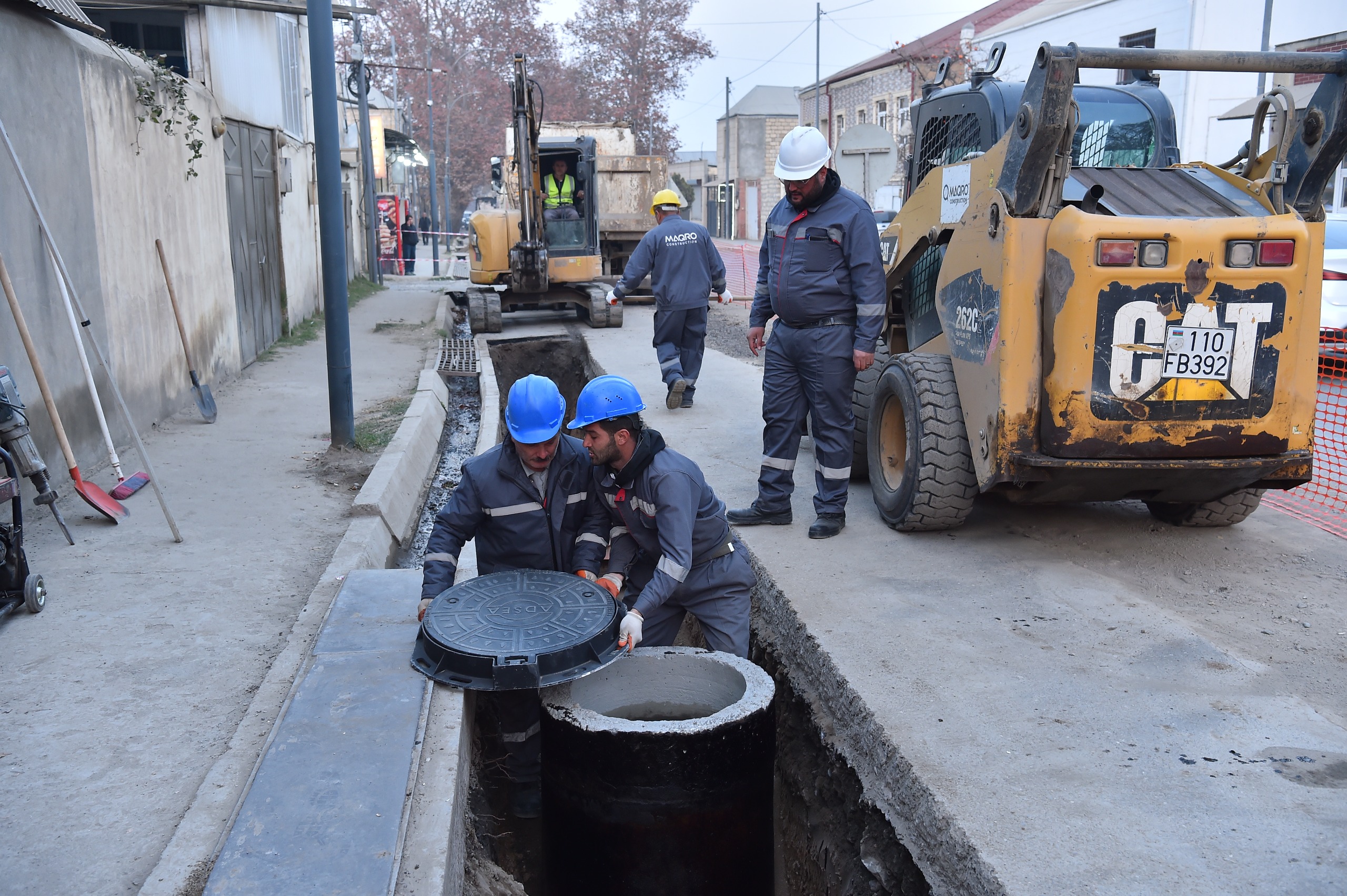 Gəncədə 428 kilometr içməli, 380 kilometr tullantı su xətti çəkilib