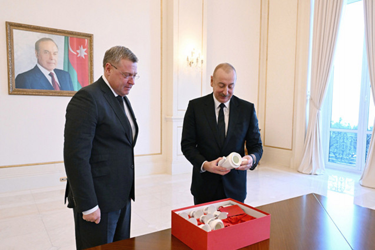 Həştərxanın qubernatoru Prezidenti təbrik etdi