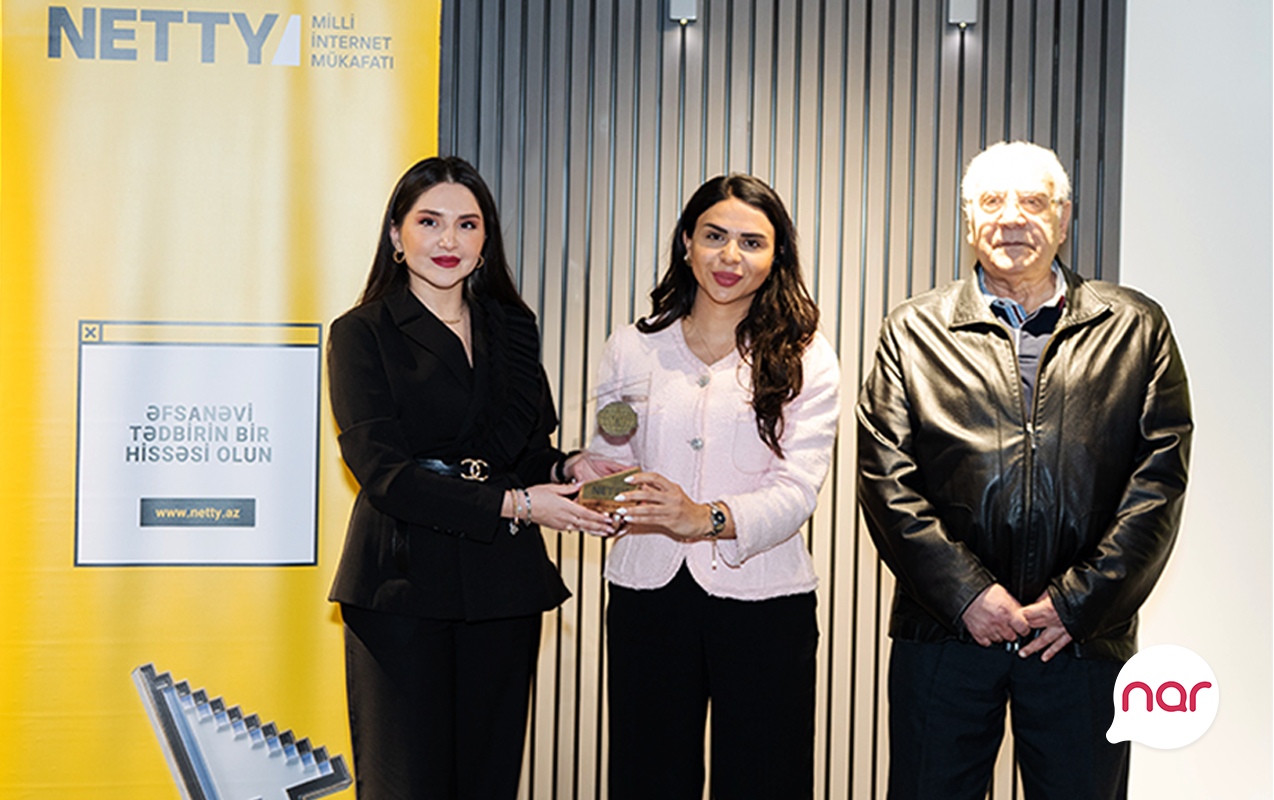 “Nar” və “Netty” ilin ən yaxşı rəqəmsal təşəbbüslərini mükafatlandırdılar - FOTOLAR