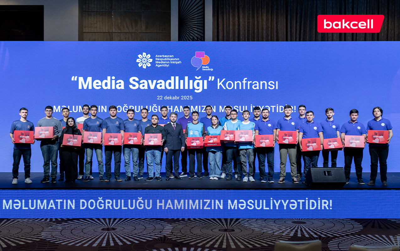 Bakcell-in innovasiya tərəfdaşlığı ilə “Media Savadlılığı” Konfransı baş tutdu - FOTOLAR