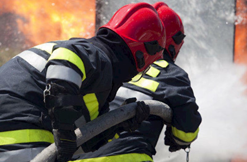 Balakəndə orta məktəb binasında yanğın olub