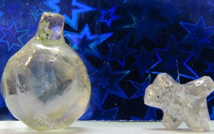 Yeni il ağacı oyuncaqlarına bənzər almazlar tapıldı - FOTOLAR