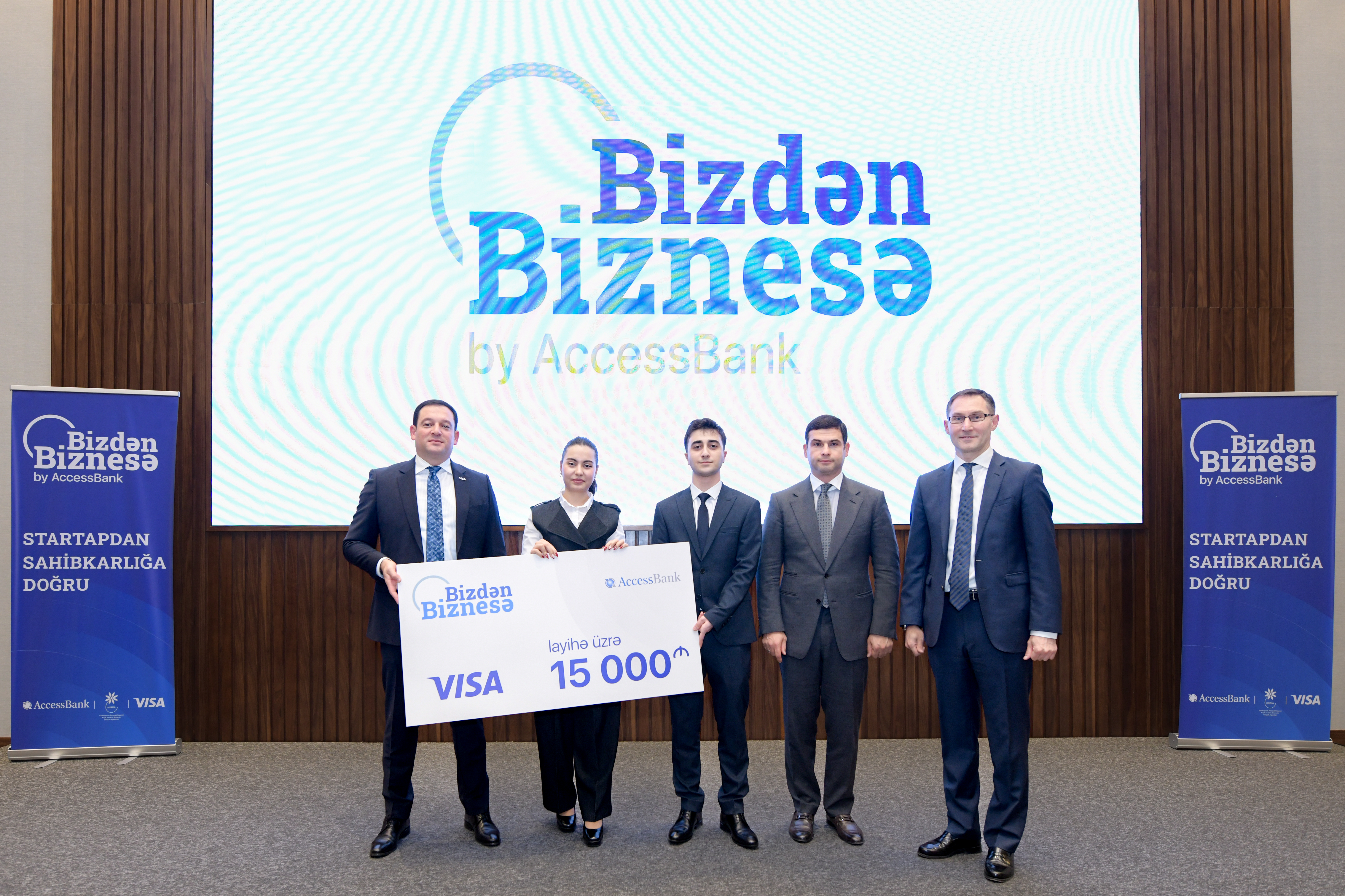 AccessBank-dan startap ekosisteminə dəstək: “Bizdən Biznesə”nin qalibləri seçildi