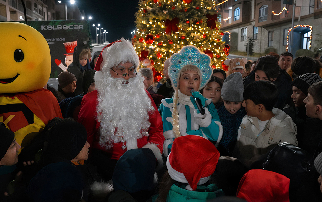Kəlbəcərdə 32 ildən sonra ilk dəfə Yeni il şənliyi təşkil edilib - FOTOLAR