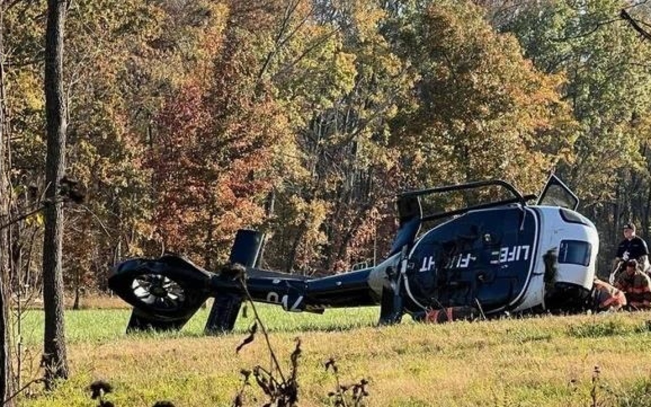 ABŞ-də helikopter qəzaya uğradı