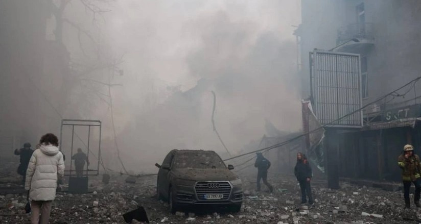 Rusiya Ukraynanın Zaporojye vilayətinə 600-dən çox zərbə endirib