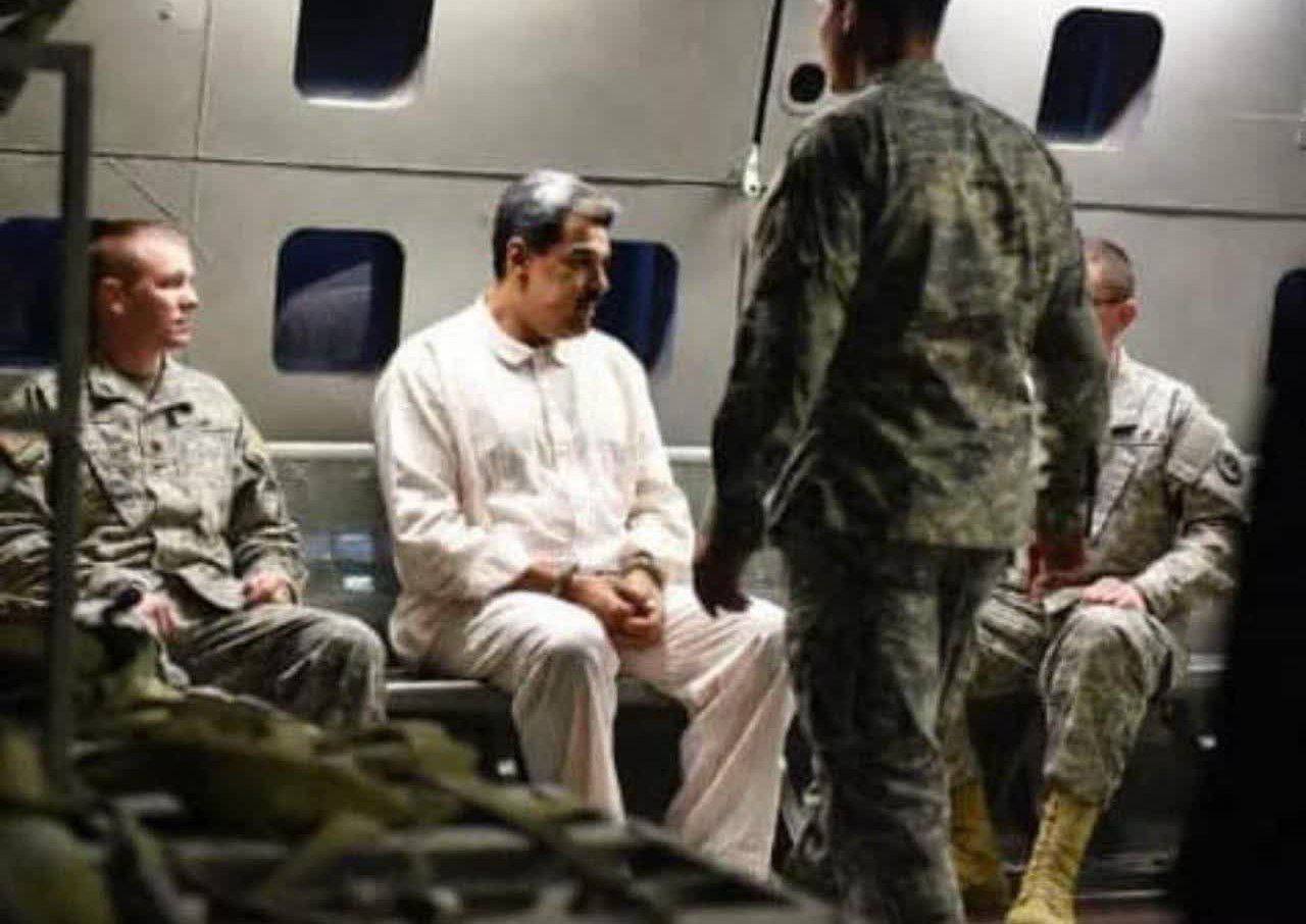 Venesuela prezidenti ABŞ-də hərbi bazaya aparılır - FOTO