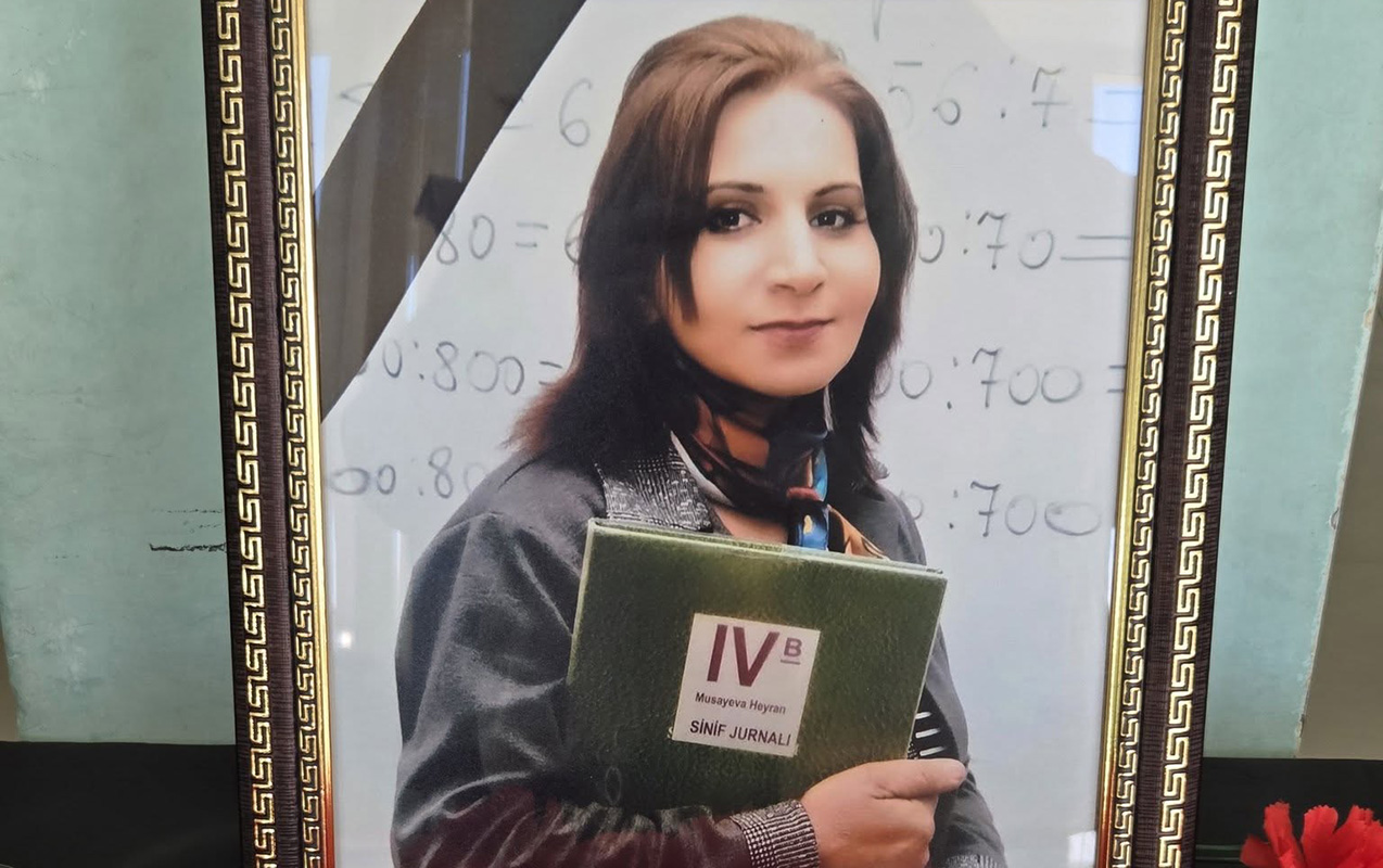 Şamaxıda müəllim vəfat etdi - Foto