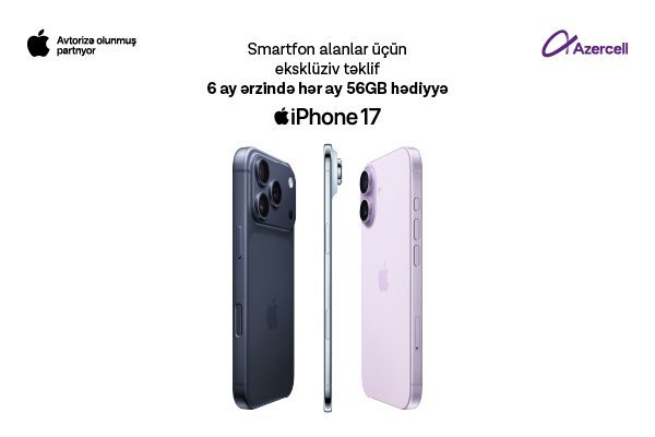 Azercell-dən “iPhone” kampaniyası