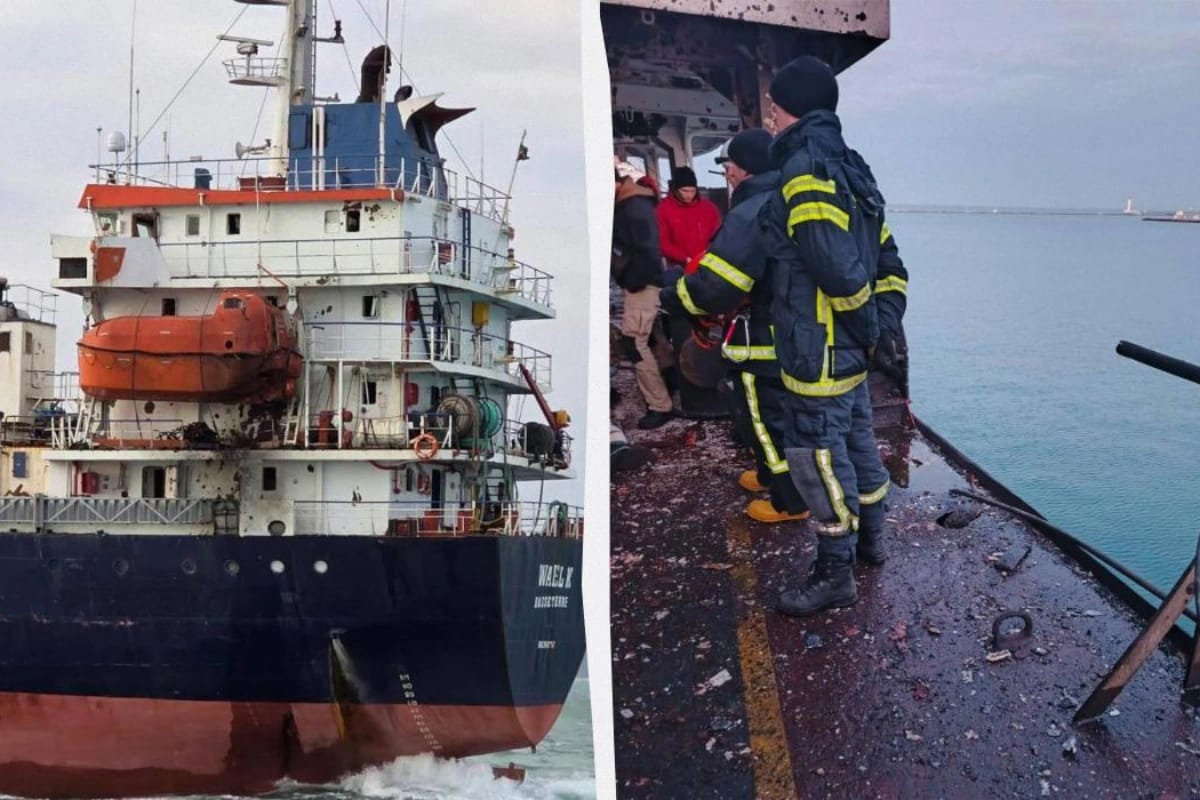 Rusiya Odessada iki gəmini vurub: Ölən və yaralananlar var