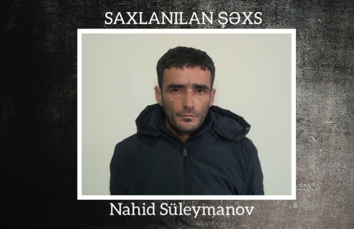 Ödəmə terminallarından oğurluq edən şəxs saxlanıldı