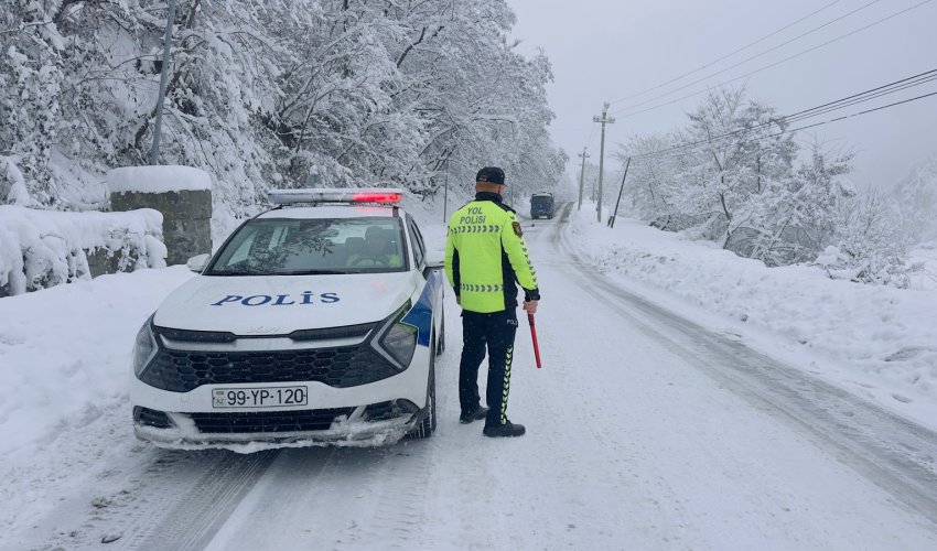 DYP-dən bölgələrə səfər edən və hərəkətdə olan sürücülərə XƏBƏRDARLIQ