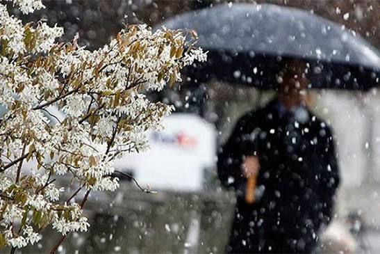 Yağış və qar yağır - FAKTİKİ HAVA - YENİLƏNİB