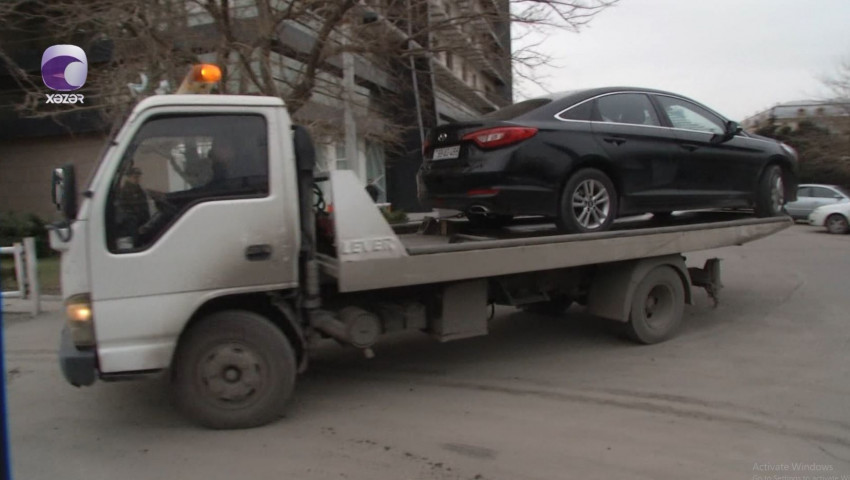 Bundan sonra DYP avtomobilləri duracağa aparanda... - DƏYİŞİKLİK - VİDEO