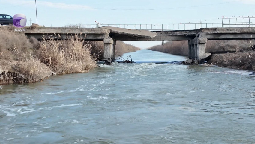 Sabirabadda uçan körpü niyə bərpa edilmir? - VİDEO