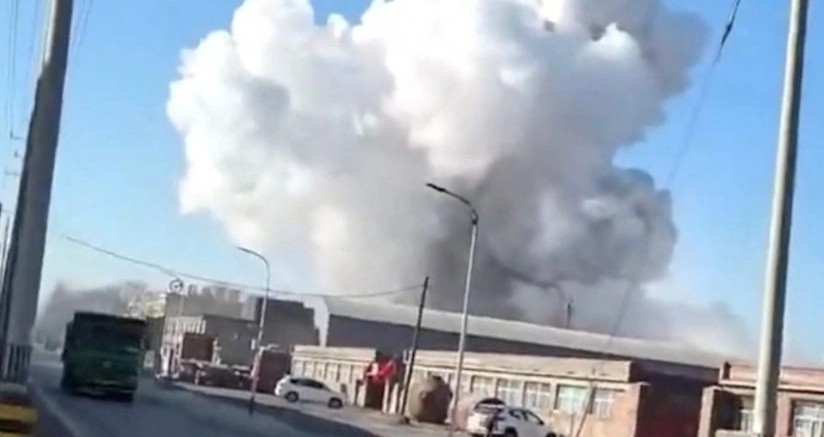 Çində partlayış baş verib, ölənlər var