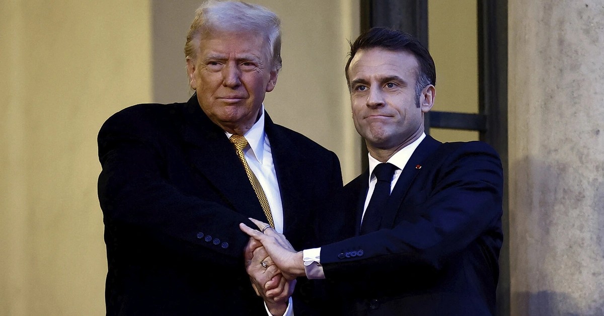 Tramp Fransa prezidentinin şəxsi mesajını dərc etdi