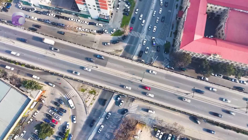 Ziya Bünyadov prospektində nəqliyyatın hərəkətində DƏYİŞİKLİK - VİDEO