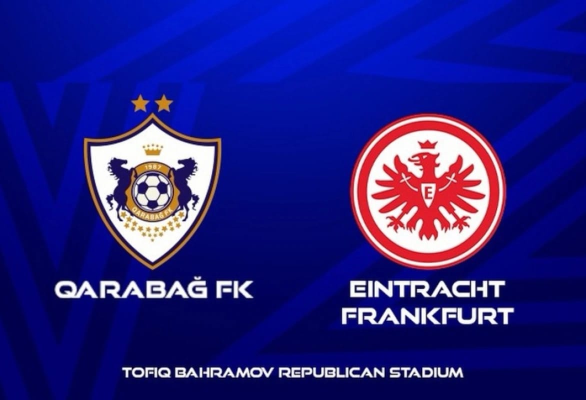 "Qarabağ" "Ayntraxt Frankfurt"a qarşı: Oyunda üçüncü qol vuruldu