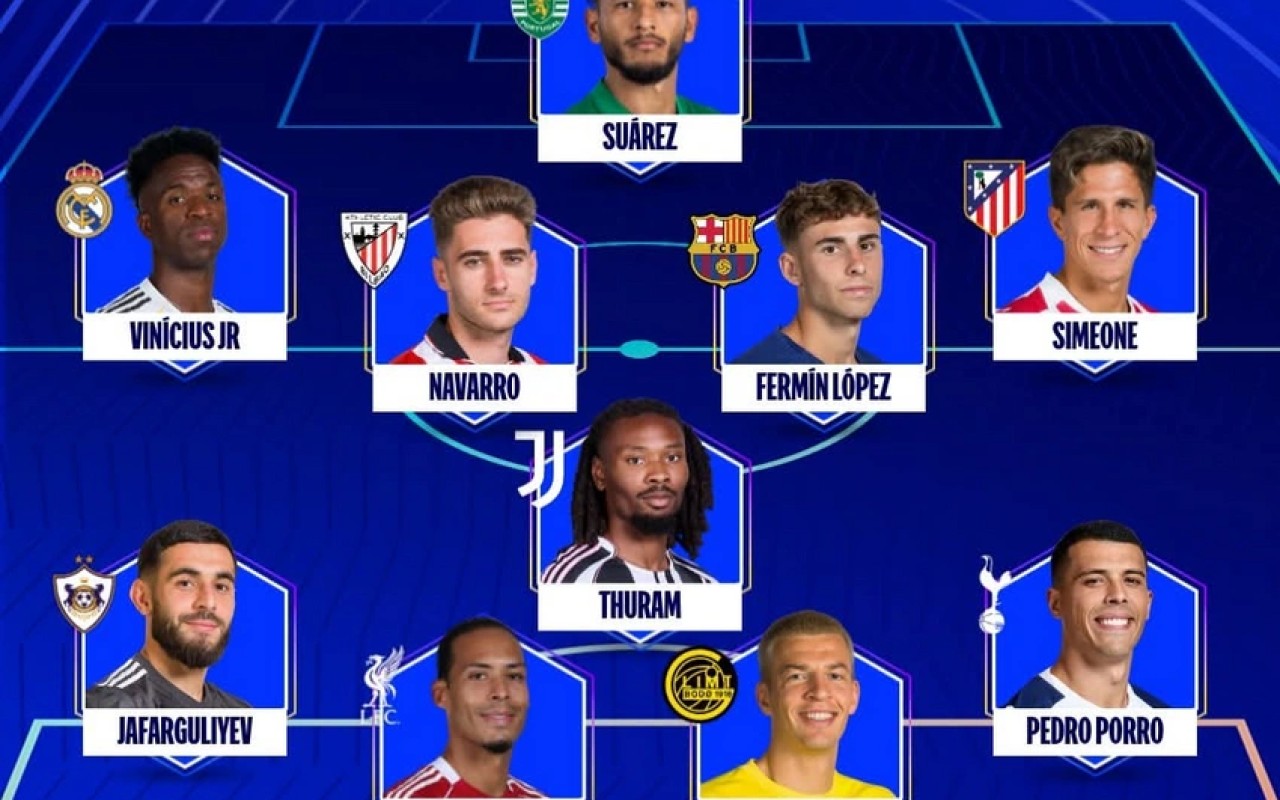 Elvin Cəfərquliyev ÇL-da həftənin rəmzi komandasında yer aldı