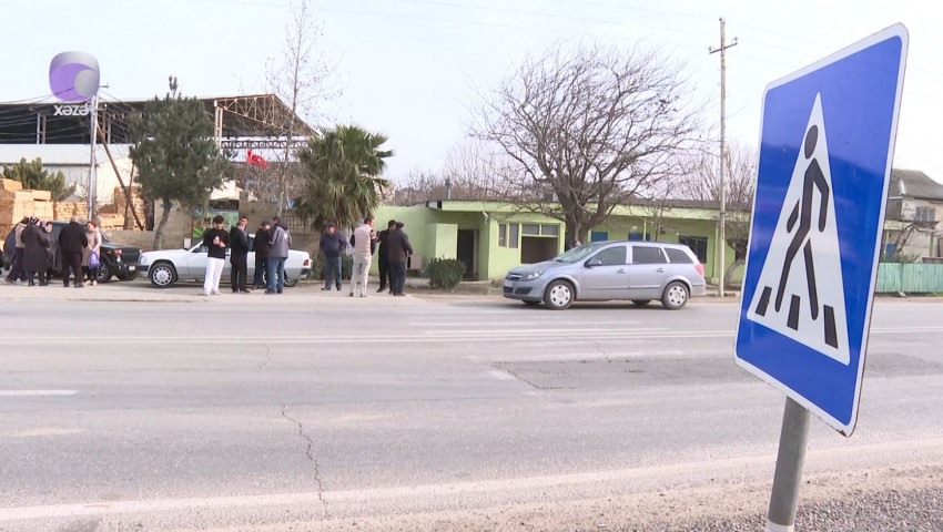 "Bu yol bizi qıracaq" - Mehdiabad sakinlərindən piyada keçidi ilə bağlı ŞİKAYƏT - VİDEO