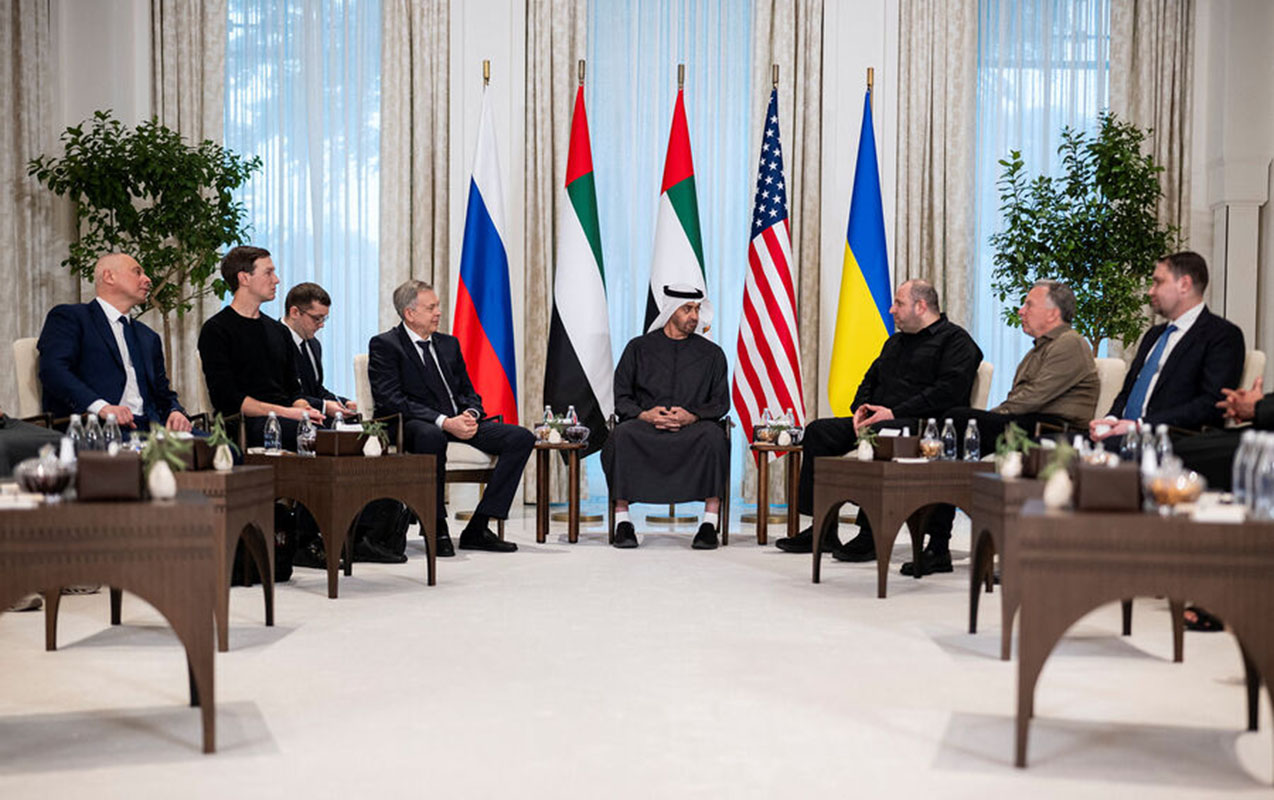 Əbu-Dabidə Ukrayna üzrə danışıqların ikinci günü başlayıb