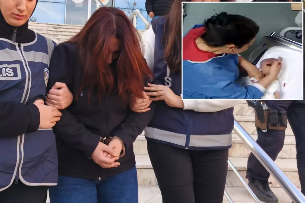 5 günlük körpəni əlil qoyan tibb bacısı həbs edildi - FOTO