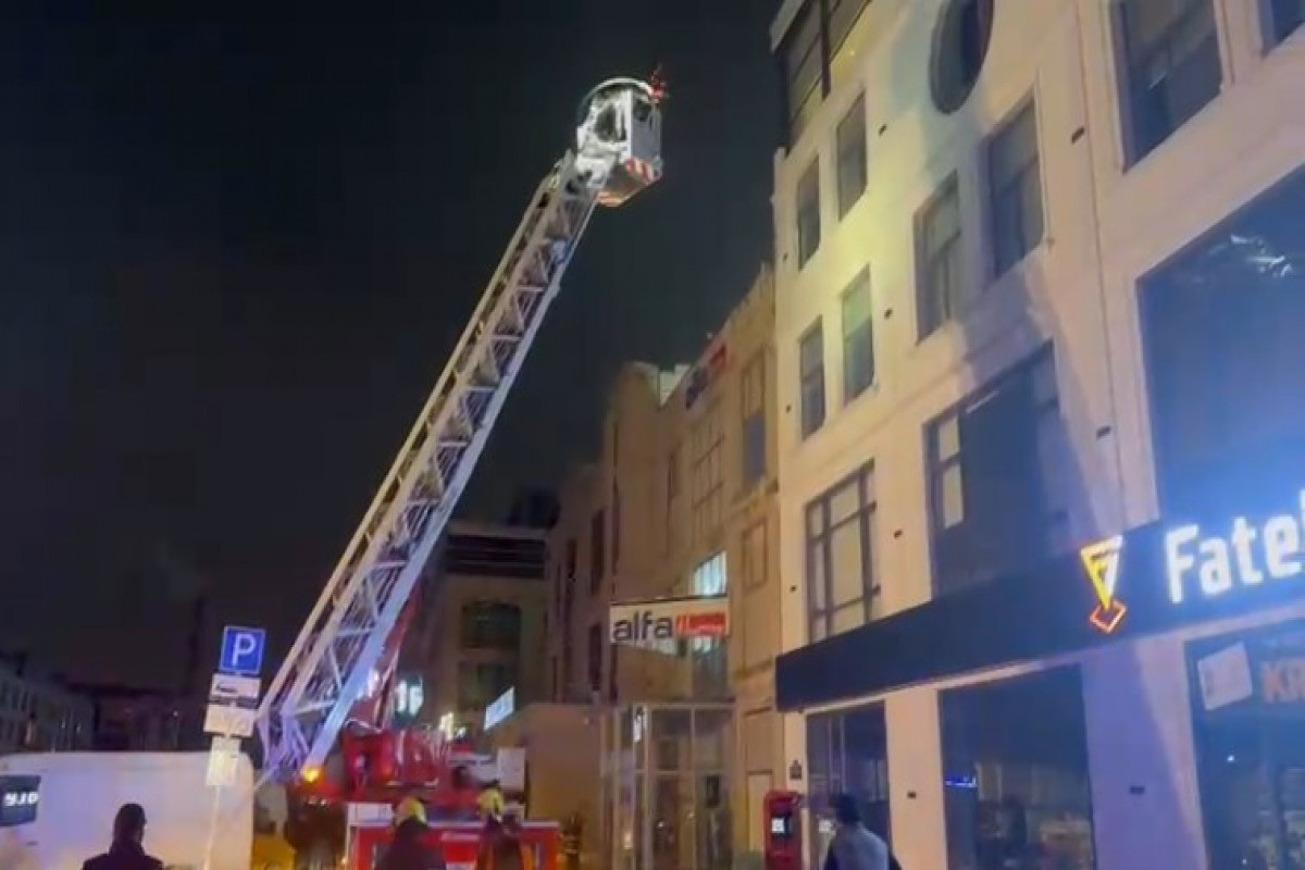 Nərimanovda obyektdə yanğın olub