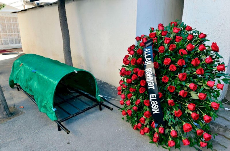 Hərbçimiz vəfat etdi - FOTOLAR