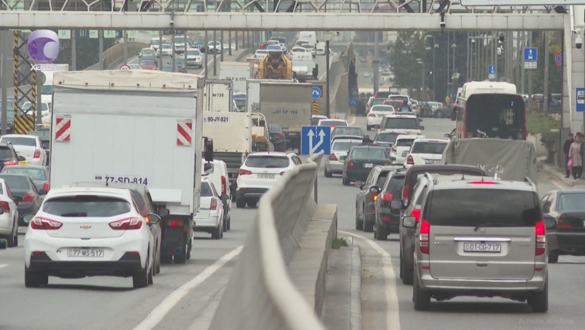 Bakıda yeni yol layihəsi - VİDEO