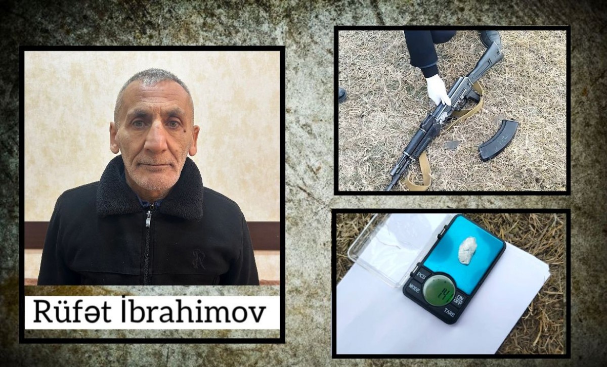 Ucarda avtomat satmaq istəyən şəxs tutulub