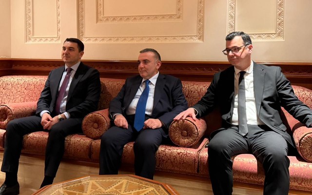 Adil Kərimli Omanda görüş keçirdi - FOTOLAR