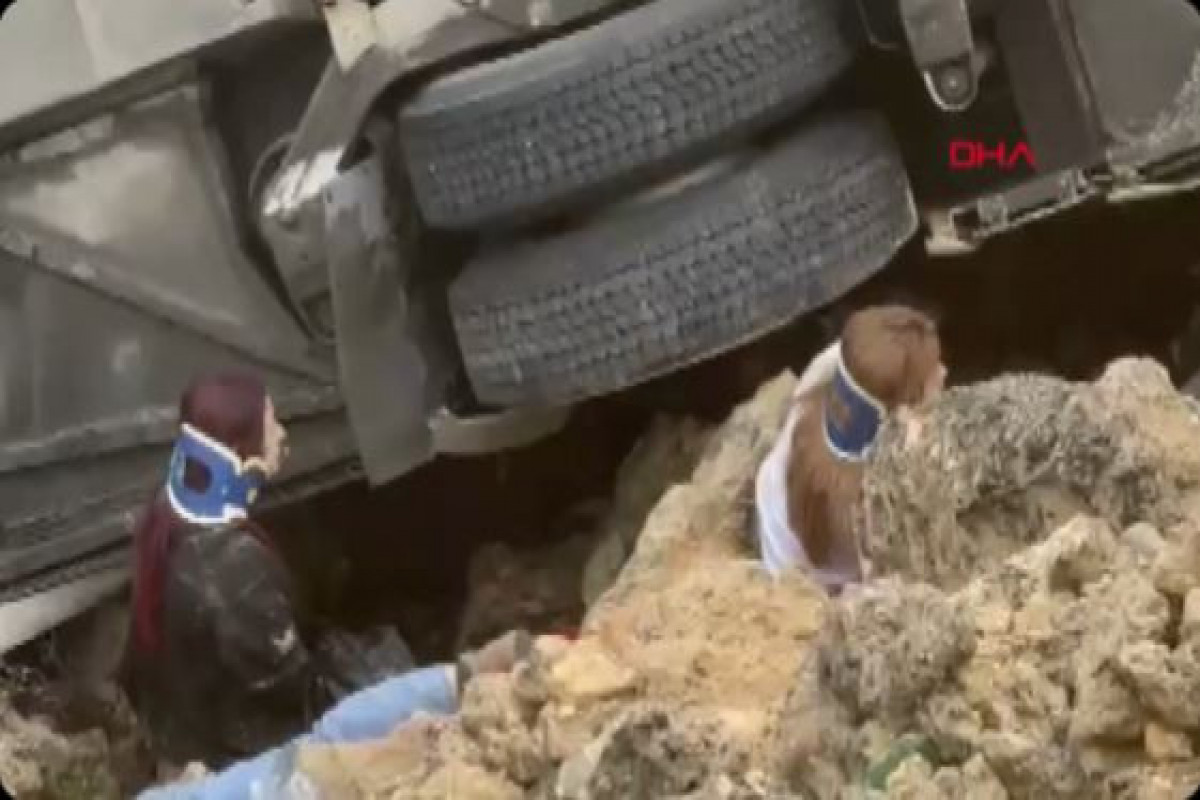 Türkiyədə sərnişin avtobusunun aşdı