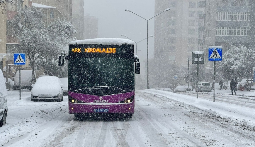 Qar yağacaq, yollar buz bağlayacaq - Xəbərdarlıq