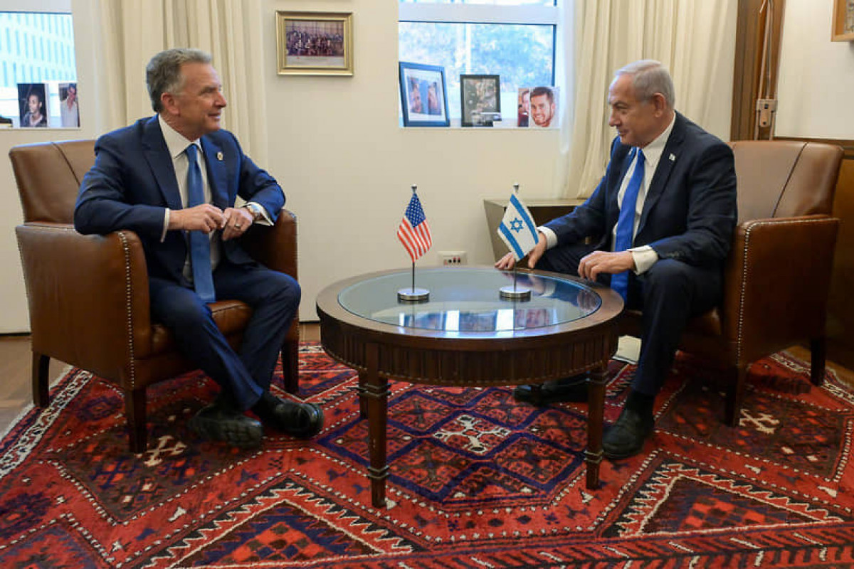 Uitkoff və Netanyahu arasında görüş üç saat davam edib