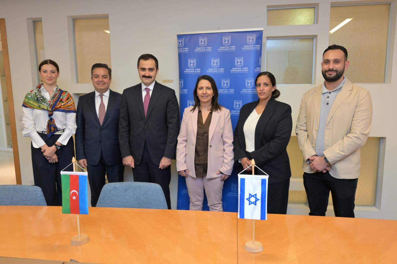 Azərbaycan və İsrail elm sahəsində tərəfdaşlığını gücləndirir