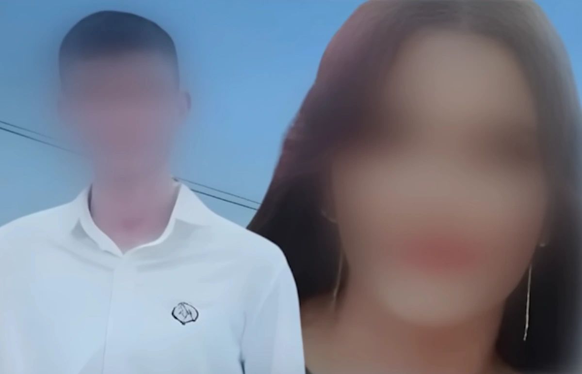 Qardaşı övladlarını baltalamaqda ittiham edilən əminin fotosu