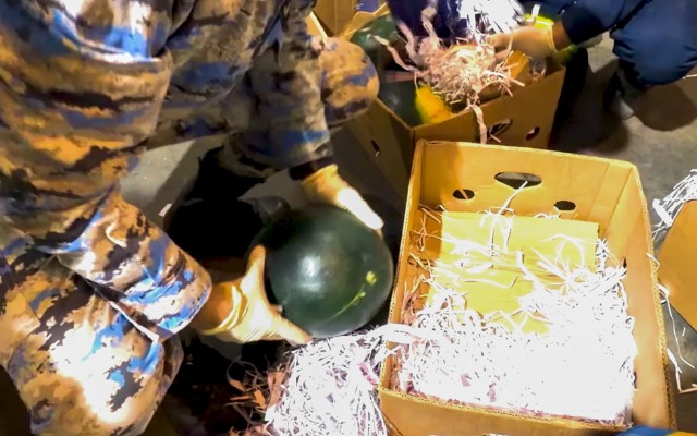 "Təzə qarpız"dan külli miqdarda narkotik çıxdı - FOTOLAR