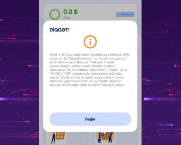 Xaricdən məhsul sifarişlərində bəyənnamə şərtlərindəki dəyişiklik nədən ibarətdir? - VİDEO
