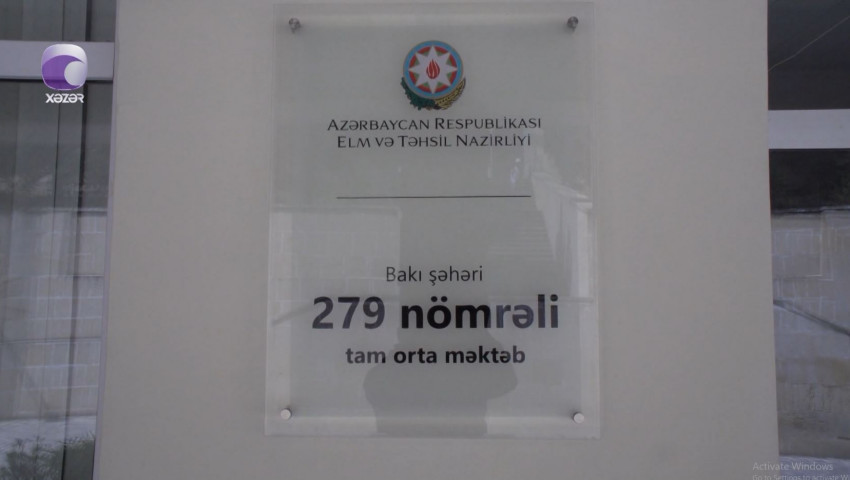 279 saylı məktəbdə direktor müəllim və şagirdlərdən pul yığır? - VİDEO