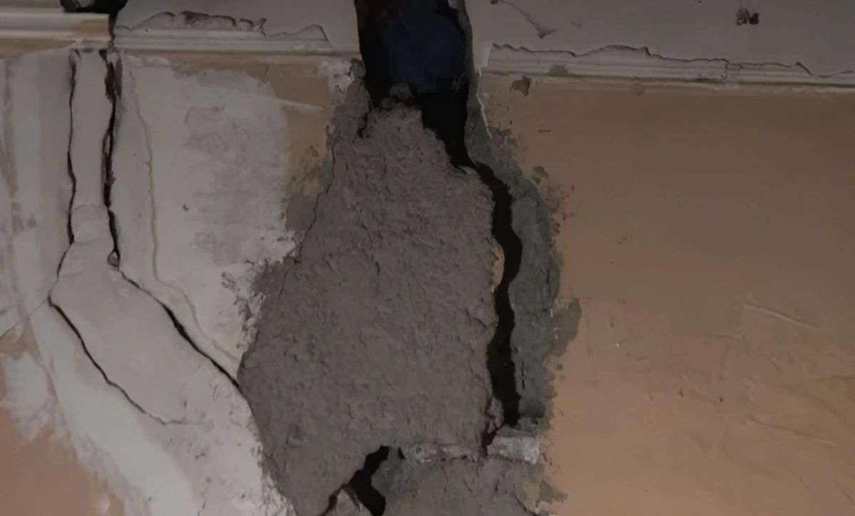 Tovuzda aktiv sürüşmə zonası: 10-a yaxın ev uçmaq təhlükəsi ilə üz-üzədir - VIDEO