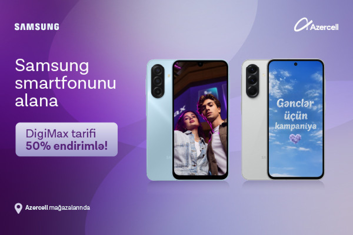 Azercell-dən xüsusi “Samsung” kampaniyası