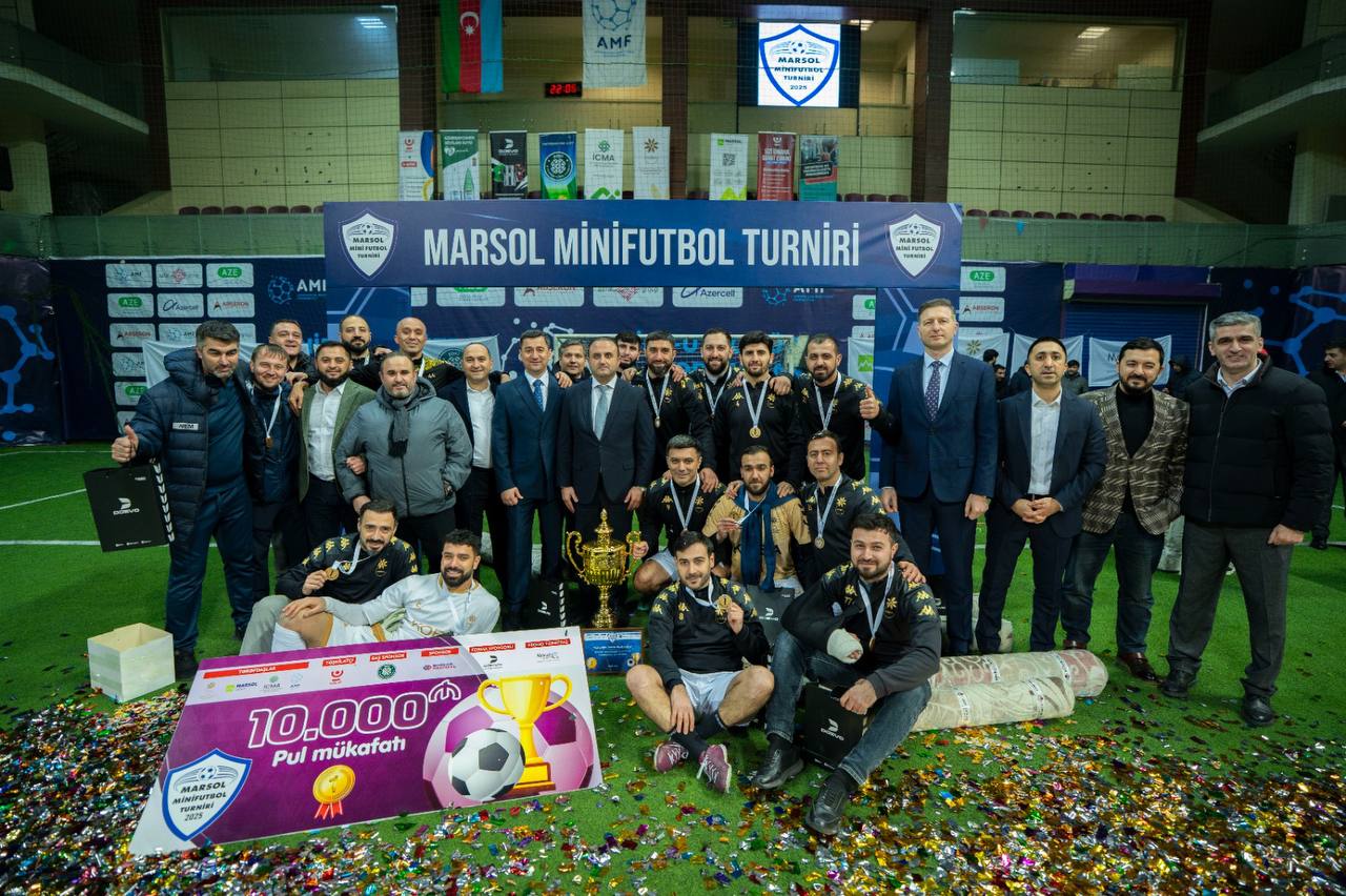 “Marsol Minifutbol Turniri 2025” başa çatdı – çempion “KOBİA” oldu - FOTOLAR