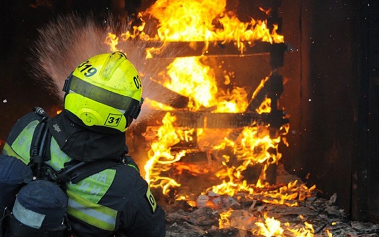 "Qızıl qaya" istirahət mərkəzində yanğın oldu