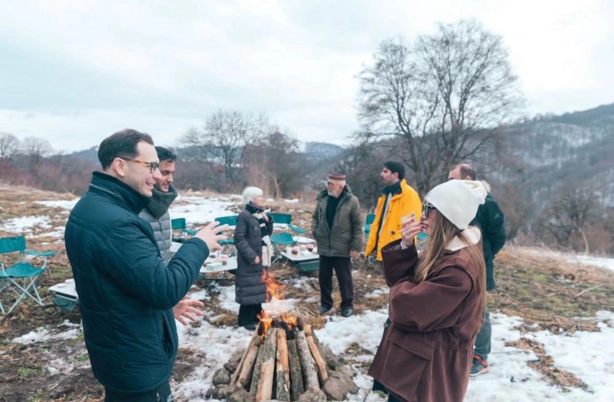 Alyona Əliyeva Göygöl Milli Parkından paylaşım edib